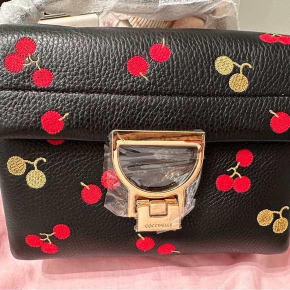 New Coccinelle Cherry Arlettis Bag - Picture 14 of 16